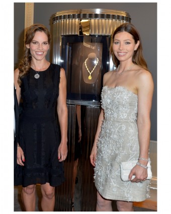 Hilary Swank, Jessica Biel - Tiffany & Co.