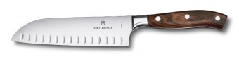 Victorinox Rosewood kuchyňský nůž SANTOKU vroubkovaný, 3.029 Kč