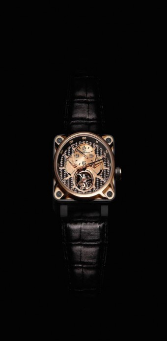 BR 01 TOURBILLON PINK GOLD & TITANIUM