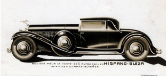 Hispano Suiza H6B Cabriolet par Million Guiet