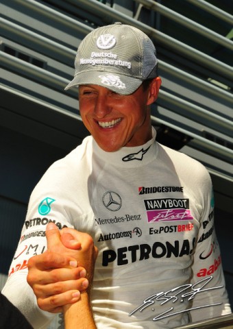 rekordman okruhu v Melbourne Michael Schumacher, Zdroj: Shutterstock