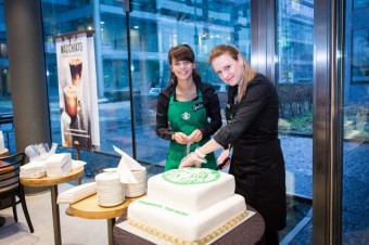 Druh kavrna Starbucks typu office store v byznys lokalit The Park na praskm Chodov