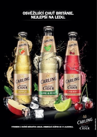 Carling British Cider, Pivovary Staropramen