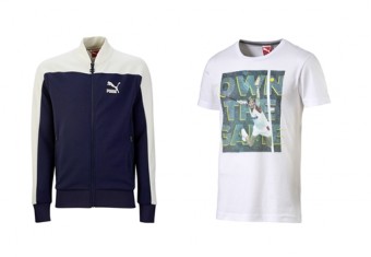 Mikina PUMA Pierre Track Jacket a triko PUMA Becker Tee