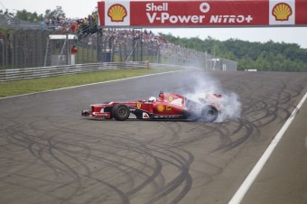 Ferrari Racing Days: Sebastian Vettel na okruhu, zdroj: Shell Czech Republic