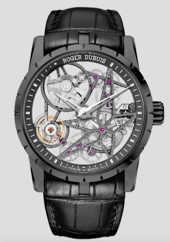 Excalibur 42 Skeleton Black Titanium  ref. DBEX0473, Roger Dubuis