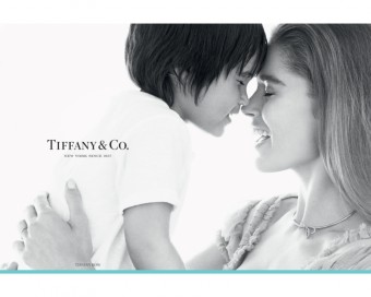 Tiffany Bow, supermodelka Doutzen Kroes se synem
Phyllonem, Tiffany & Co.