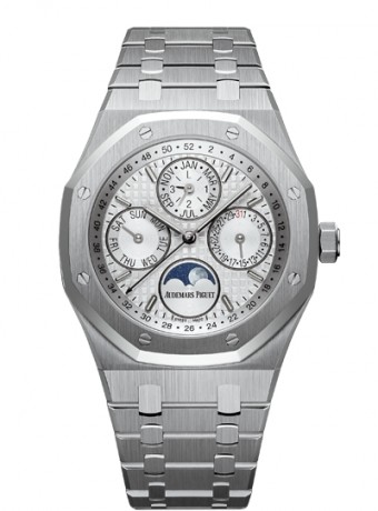 Audemars Piguet Royal Oak Perpetual Calendar with week indication and astronomical moon, 26574ST.OO.1220ST.01