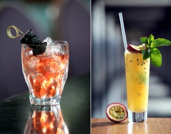 Koktejly: Made in USA a Virgin Passion Caipi, Cloud 9 sky bar & lounge