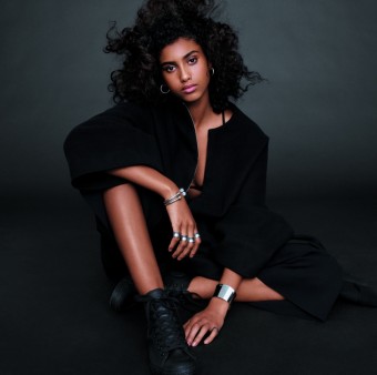 Imaan Hammam pro Tiffany, foto kredit: Dan Jackson