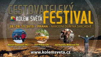 Cestovatelsk festival Kolem svta, 28. a 29. listopadu 2015 v Nrodnm dom na Smchov v Praze