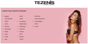 Tezenis spout e-shop