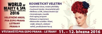 Kosmetick veletrh World of Beauty & Spa 2016