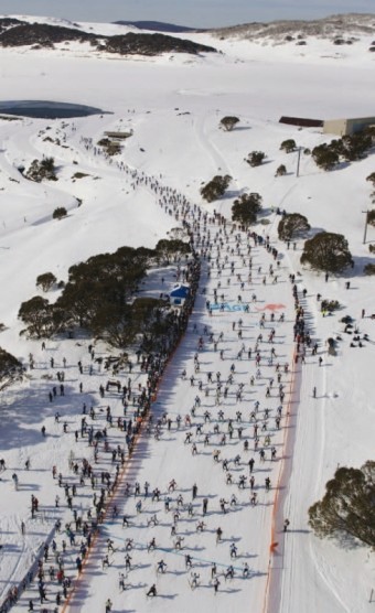 Bh na lych je v md; foto: Top Shots - Falls Creek, Charlie Brown