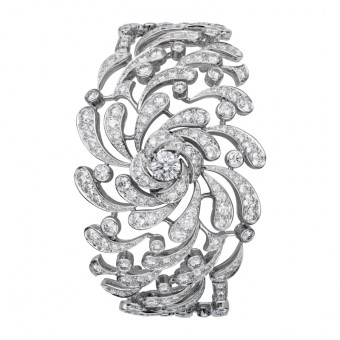 Dahlia nramek, platina a diamanty, Vincent Wulveryck, CARTIER