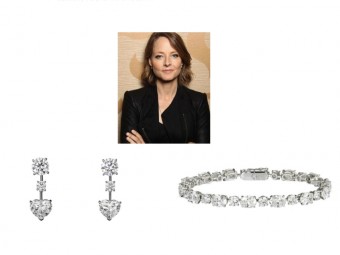 Jodie Foster, diamantov kolekce Cartier, Filmov festival v Cannes, foto zdroj: Cartier