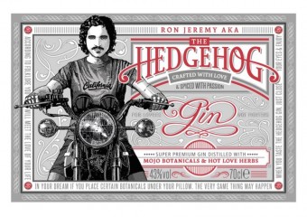 Hedgehog Gin etiketa, Premier Wines & Spirits