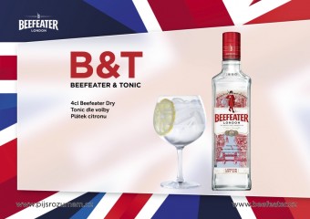 Gin Beefeater London Dry pedstavuje nov design lahve