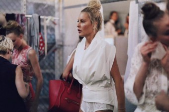 Na vln: Kateina Geislerov SS17, foto backstage: Lucie Urban