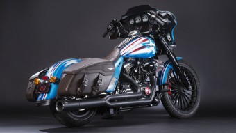 Super Hero Customs, Captain America, Harley-Davidson