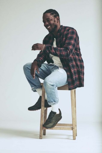 Reebok Classic Leather Lux ze série ´Red and Blue´, pro Reebok navrhl Kendrick Lamar