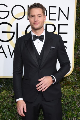 Justin Hartley, Bulgari na Zlatch glbech, Kredit: Getty images