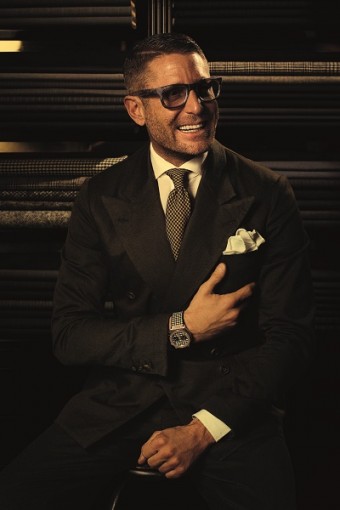 Lapo Elkann prezentujc Classic Fusion Italia Independent.