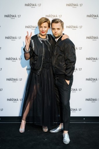 Jitka Schneiderov nezklamala se svm lookem od Givenchy.