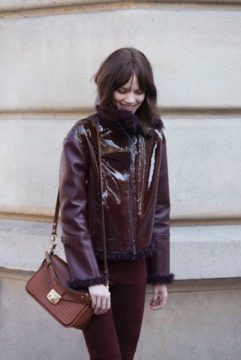 Freja Beha Erichsen podzimn kampa Longchamp Fall 2017, Longchamp