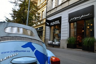 Nový obchod Hunter na Vinohradské ulici, foto: Hunter