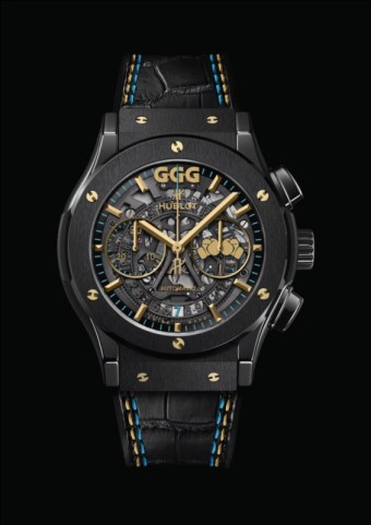 Limitovan edice Hublot Classic Fusion 45 mm Chonograph Gennady Golovkin