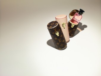 Travel Cases natural Epi Leather + Rose des Vents, Louis Vuitton