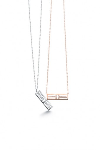 Tiffany T Two Open Vertical & Horizontal Bar Pendant