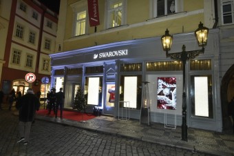 Swarovski představuje butik na Malém náměstí