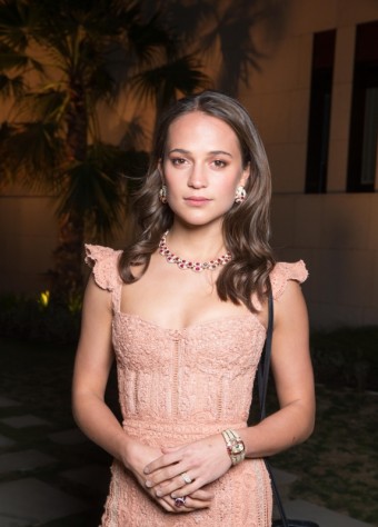 Alicia VIKANDER, oteven Bvlgari Resort Dubai, foto: David Atlan