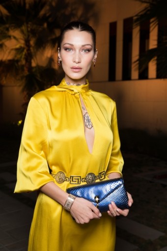 Bella HADID, oteven Bvlgari Resort Dubai, foto: David Atlan