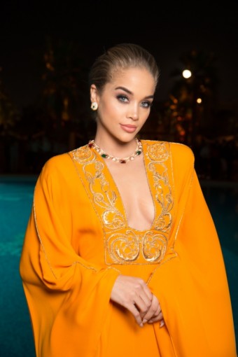 Jasmine SANDERS, oteven Bvlgari Resort Dubai, foto: David Atlan