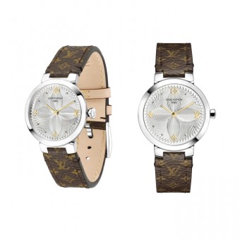 Tambour Slim Metallic Flower, Louis Vuitton