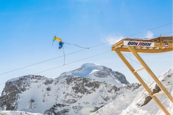 Bun J Ride jump, Tignes, foto zdroj: www.tignes.net