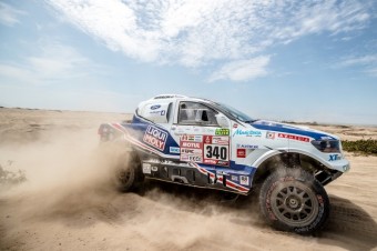 tvrt etapa Rallye Dakar, South Racing