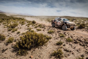 Osm etapa Rallye Dakar, South Racing