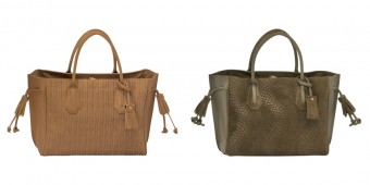 Longchamp Pnlope honey & khaki