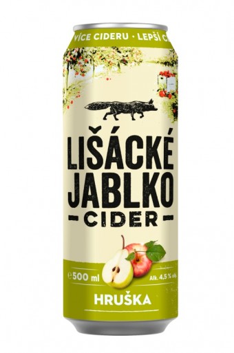 Cider Lišácké jablko s příchutí hrušky, HEINEKEN Česká republika