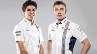 Novou tv v F1 je rusk pilot Sergej Sirotkin (vpravo s tmovm kolegou Lancom Strollem), ilustran foto: Sport1, Sport2