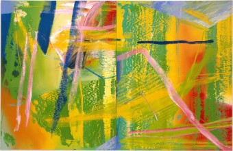 Gerhard Richter Lilak 1982, Gerhard_Richter, foto kredit: Fondation Louis Vuitton