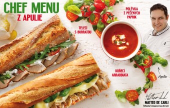 Jarn CHEF MENU z Apulie, Bageterie Boulevard