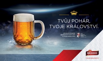 Krlovsk pivovar Kruovice oficiln sponzor Mistrovstv svta IIHF v lednm hokeji 2018