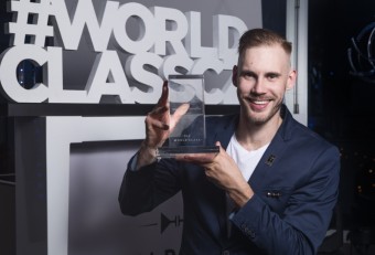 Milan Zale z Bugsys baru: nejlep barman v echch dle prestin soute  Diageo Reserve World Class 2018, foto kredit: Ultra Premium Brands