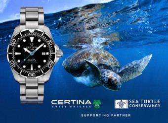 Hodinky DS Action Diver Sea Turtle Conservancy, Certina, foto: Design Trade