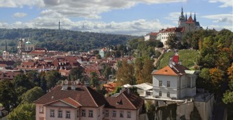 Villa Richter a Svatovclavsk vinice na Praskm hrad, zdroj: Villa Richter